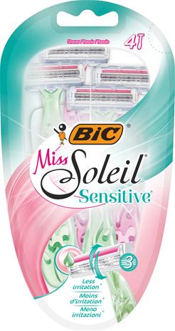 Bic Arm Blade Miss Soleil Sensitive 3-Pack